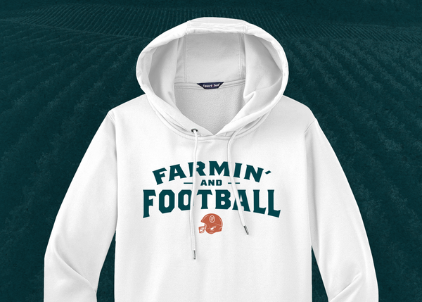 Farmin' & Football Hoodie
